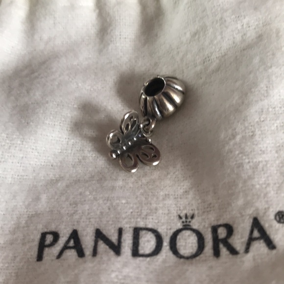 Pandora Butterfly Charm - Picture 2 of 4